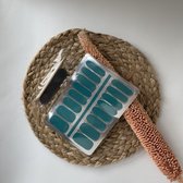 NailWrapz - Cote D'azur - Nagel wraps - nagelstickers- geen UV lamp nodig - Thuis manicure