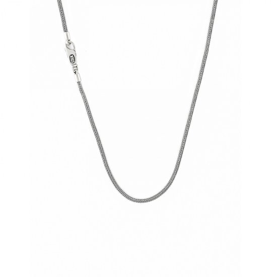 SILK Jewellery - Zilveren Ketting - Roots - 653.70 - Maat 70,0