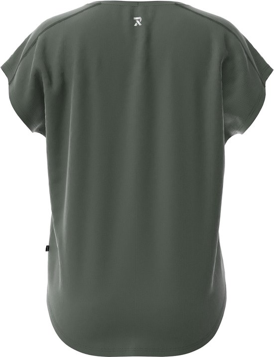 Redmax Sportshirt Dames - Sportkleding - Geschikt voor Fitness en Yoga - Dry Cool - Korte Mouw - Groen - S - redmax