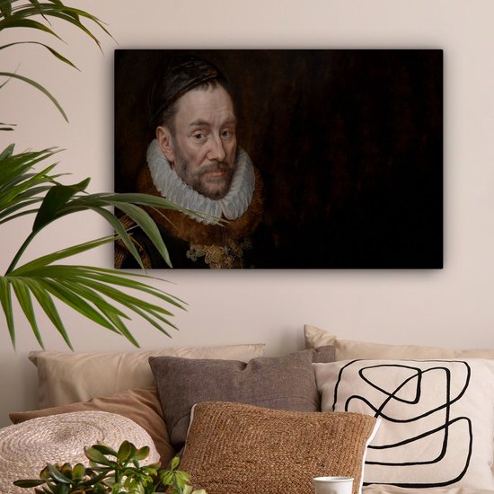 Peinture sur toile - Guillaume Ier, Prince d' Oranje - Tableau - Maîtres anciens - Art - 90x60 cm - Décoration de chambre - Chambre