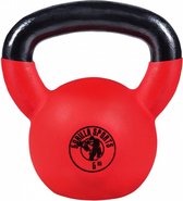 Bol.com Gorilla Sports Kettlebell - Gietijzer (rubber coating) - 6 kg aanbieding