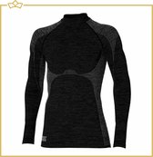 ATTREZZO® Premium Thermal Shirt Homme - Manches longues - Taille L - Sous-vêtements thermiques - Vêtements thermiques
