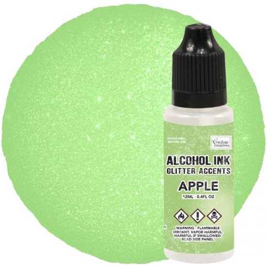 Alcohol Ink Glitter Accents Apple bol