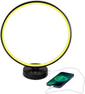 Bol.com Bolt Electronics ® Tafellamp – Moodlamp – Lichttherapielamp - Moodlight – Daglichtlamp – Wit licht – Zwart aanbieding