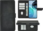 Pearlycase hoesje Geschikt voor Motorola Moto G54 - Kunstleer Book Case - Zwart