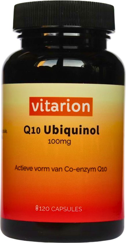 Vitarion Ubiquinol - 120 capsules - 100mg (actieve vorm van Q10)