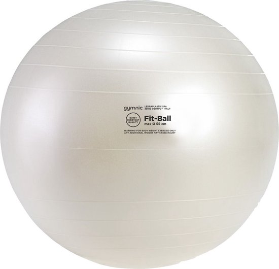 Gymnic Fit Ball Transparant 55 cm