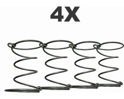 Koppelveren - Springveren - 4 slags - 4 stuks - 3.6mm dik - Meubelrenovatie - Meubelstoffering