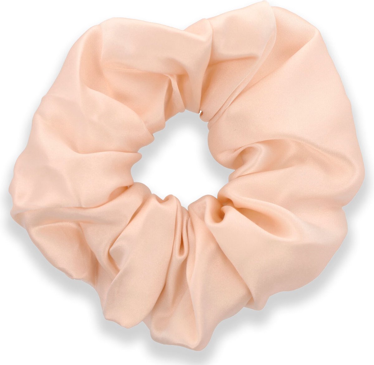 Lajetti - 100% Zijden Scrunchie Zachtroze - Moerbei Zijde Haarelastiek