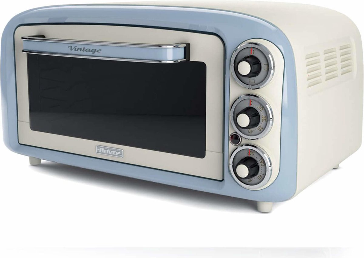 Bol.com Ariete 979 - Vrijstaande mini retro oven - blauw aanbieding