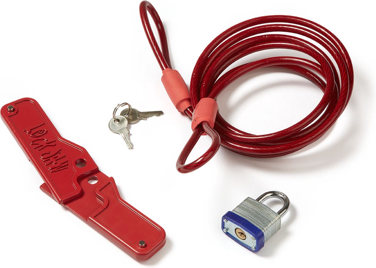 Northcore Lockjaw Longboard Windsurf Vinslot Xl01 - Rood