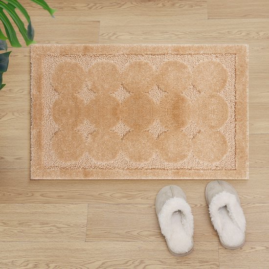ele ELEOPTION 3-delige antislip badmatset op voetstuk, toiletdekselafdekking, ademende traagschuim badmatten zacht comfortabel waterabsorberend toilet badkamertapijt (bordeauxrood ele ELEOPTION 3-delige antislip badmatset op voetstuk, toiletdekselafdekking, ademende traagschuim badmatten zacht comfortabel waterabsorberend toilet badkamertapijt (bordeauxrood