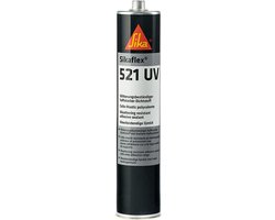 SIKA Hybride Stopverflijm Sikaflex 521 UV - Zwart - 300ml