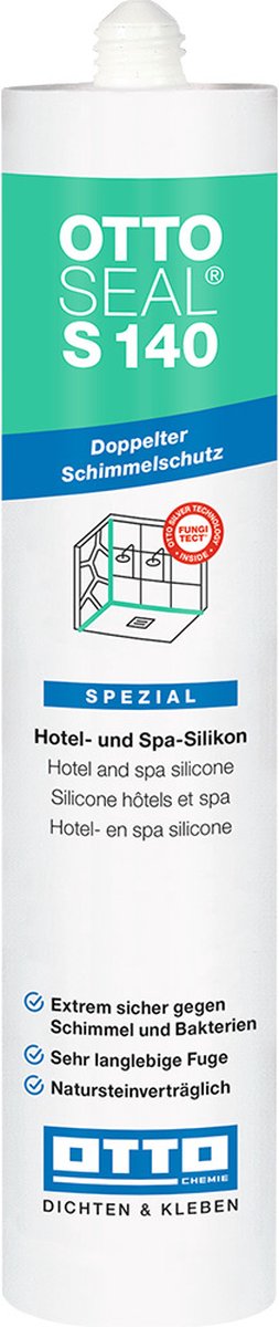 Ottoseal S140 Hotel en Spa silicone 310ml - Grijs C02