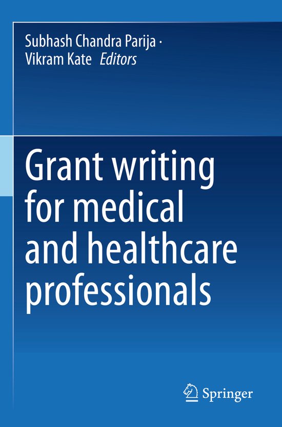 Grant writing for medical and healthcare professionals - cover
