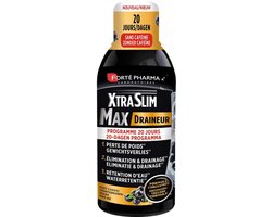 Xtraslim Max Draineur Zwarte Bes 500ml