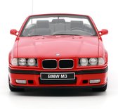 BMW E36 M3 cabrio modelauto 1:18 OttoMobile OT1048 rood
