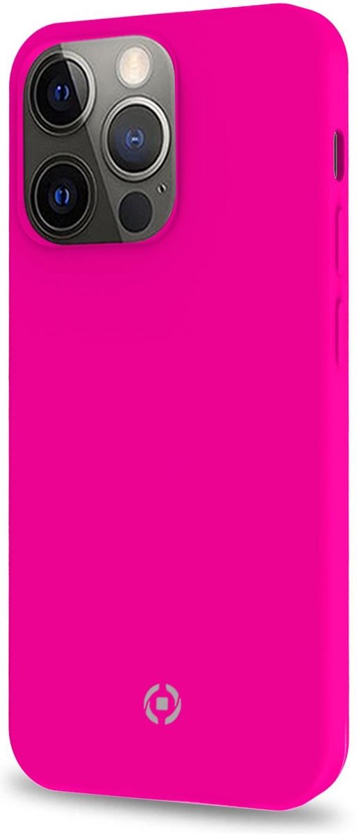 Celly - Cromo Back Cover iPhone 13 Pro Max - Kunststof - Roze -
