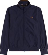Fred Perry - Brentham Jacket - Navy Herenjas-3XL