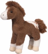 Pluche Appaloosa paard knuffel donkerbruin 20 cm