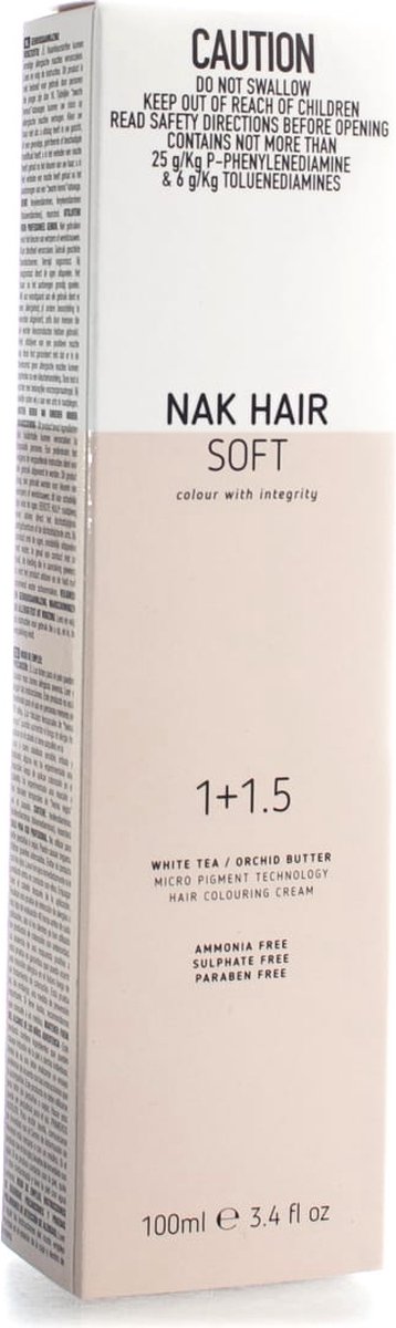 NAK - HAIR SOFT SEMI-PERMANENT - 100ML - HAARVERF - 5.35