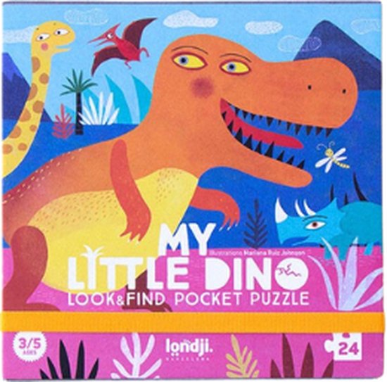 Londji - Pocket puzzle - My Little dino