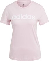 adidas Sportswear LOUNGEWEAR Essentials Slim Logo T-shirt - Dames - Roze- XL
