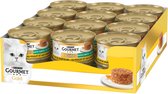 Gourmet Gold Hartig Torentje - Kattenvoer Natvoer - Kip & wortel - 24 x 85 g