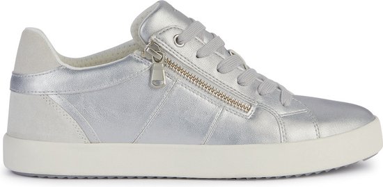 GEOX D BLOMIEE E Sneakers - SILVER/OFF WHT - Maat 36