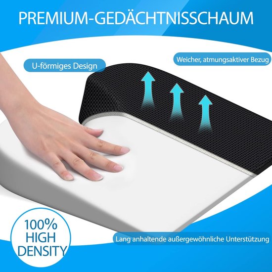 Orthopedisch aambeienkussen met innovatieve gel-laag, donut kussen voo Orthopedisch aambeienkussen met innovatieve gel-laag, donut kussen voo