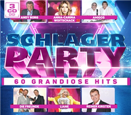 Schlager Party - 60 Grandiose Hits - 3CD