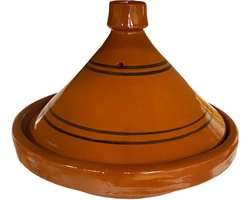 Familie Tajine - Ø 35 cm - Aardewerk - Bruin