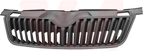 Grille De Calandre Noire Pour Ford Fusion 2005+ - VAN WEZEL 1811510 - Compatible Break (JU2, JU)