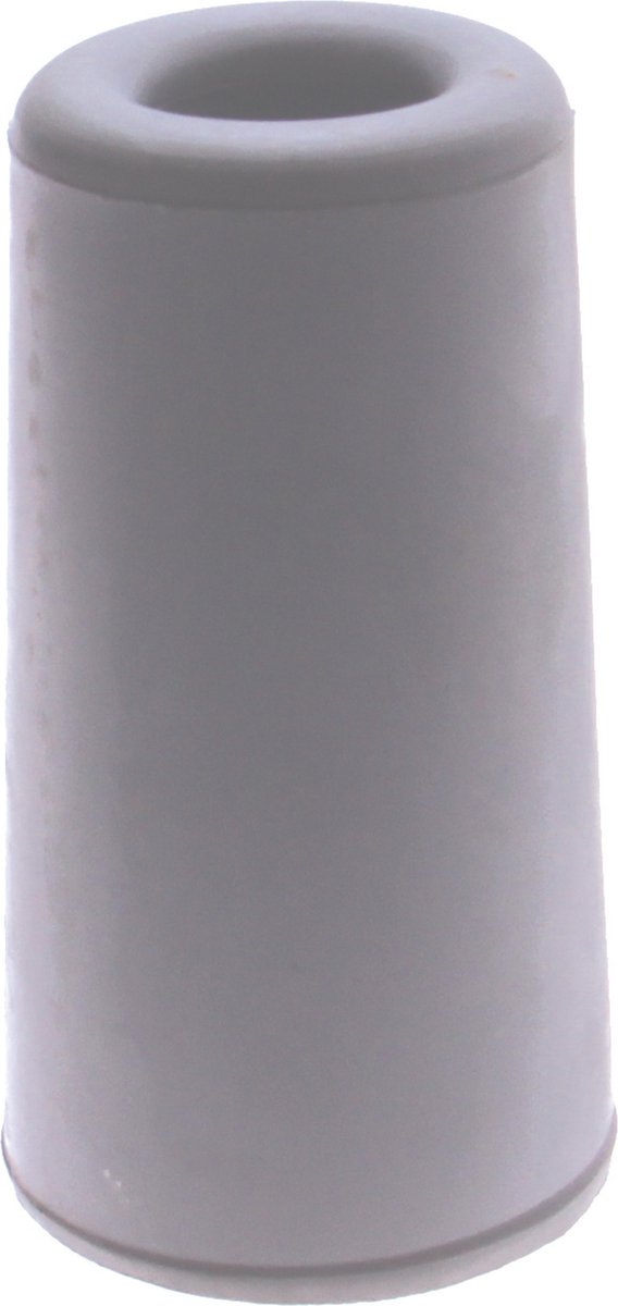 Deltafix Deurbuffer - deurstopper - grijs - rubber - 75 x 40 mm - schroefbevestiging