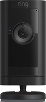 Ring Stick Up Cam Pro Battery - Beveilingscamera op Batterij - Binnen en Buiten - Zwart