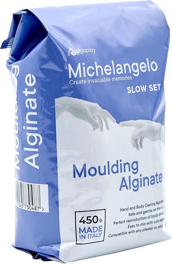 Alginate - Poudre d'alginate - Bodycasting - Plâtre mains - Moulage - 450  grammes
