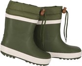 Khaki kinder regenlaarzen met fleece voering van XQ Footwear 27/28