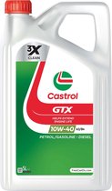 Castrol GTX 10w40 A3/B4 olie 5 liter