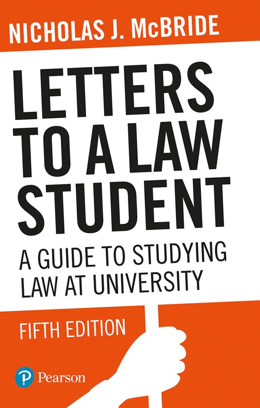 Letters to a Law Student - cover