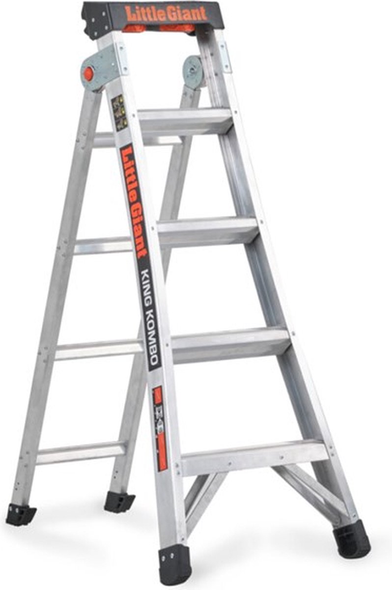 Altrex ladder trap King Kombo max. werkhoogte 3 50 m 5 + 3 treden