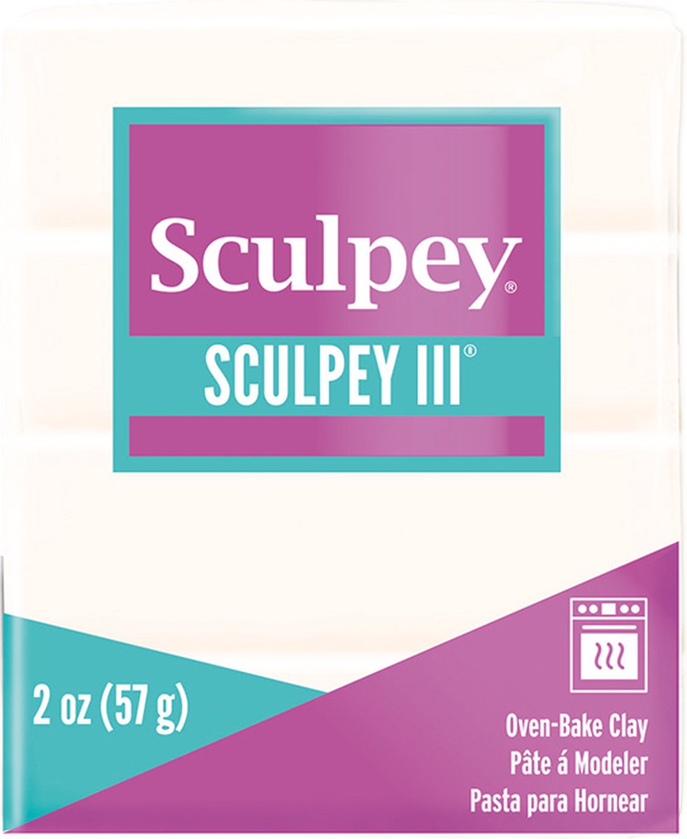 Klei III translucent - 57 gr - Sculpey