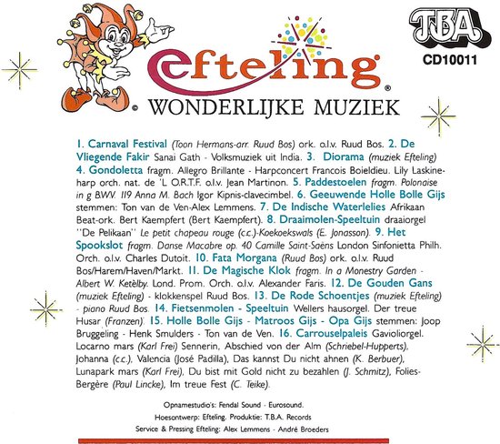 Wonderlijke Muziek Van De Efteling Various Muziek Bol wonderlijke-muziek-van-de-efteling-various-muziek-bol