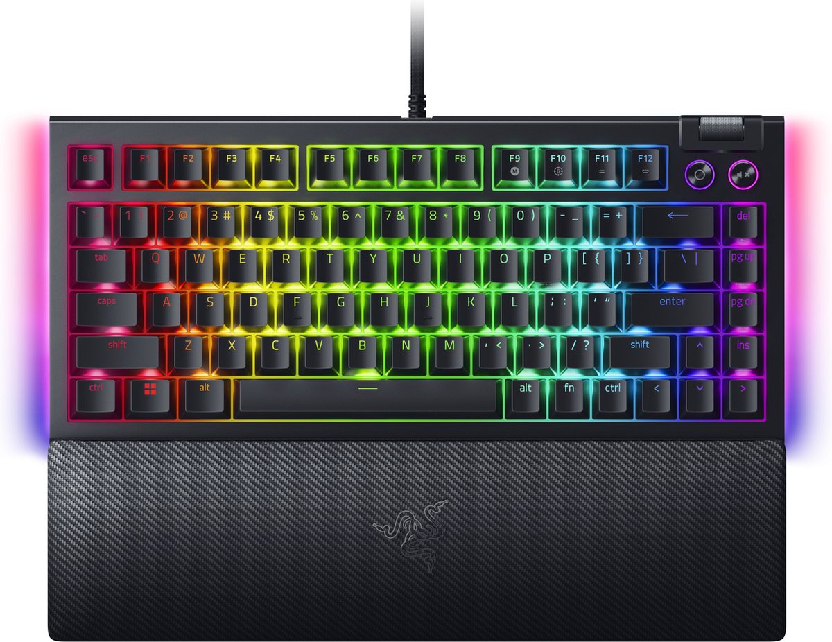 Razer BlackWidow V4 75% Zwart