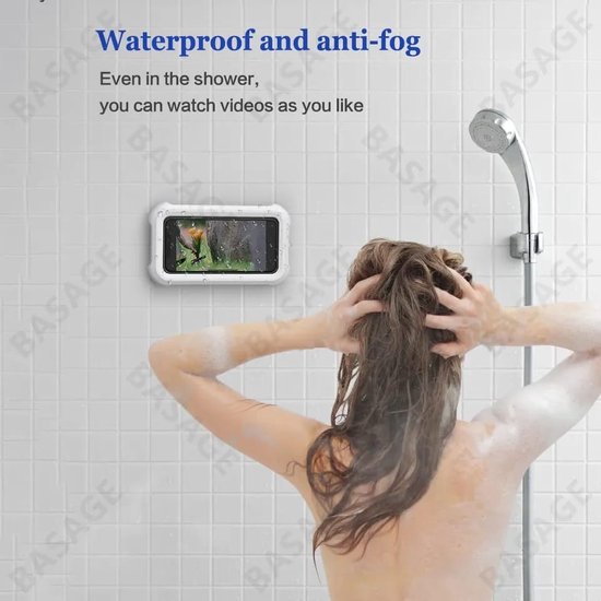ShowerSync De Slimme Telefoonhouder voor Onder De Douche