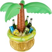 Opblaasbare Palm Bierkoeler - Bierfeest Koeler Ijsemmer Party Accessoires - Opblaasbare Party Koeler voor Zomer Zwembad Themafeest