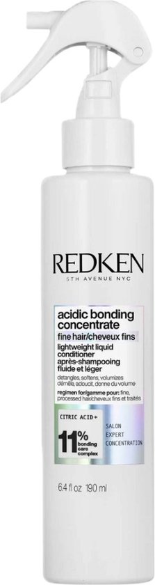 Redken Acidic Bonding Concentrate Lightweight Conditioner - Herstelt fijn en dun beschadigd haar – 190ml