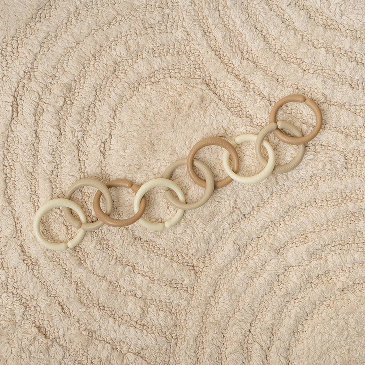Little Dutch Little Loops Speelgoedringen Beige — afbeelding 3