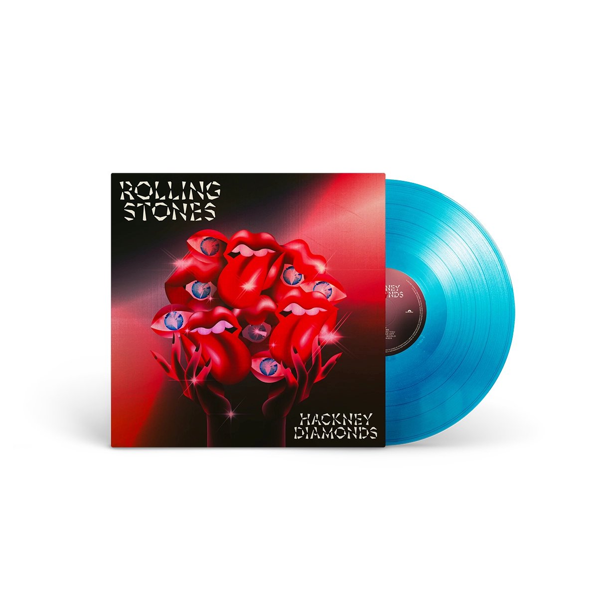 The Rolling Stones - Hackney Diamonds (LP) (ALTERNATIVE COVER, CRYSTAL BLUE VINYL)