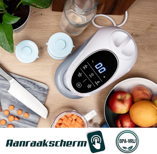 Sweety Fox 7-in-1 Multifunctionele Baby Cooker Mixer - Stoom, Blender