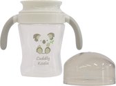 Bo Jungle - Drinkbeker kinderservies - antilekbeker 360° - 240 ml - Met handgrepen en deksel - Cuddly Koala 360° Drinking Cup